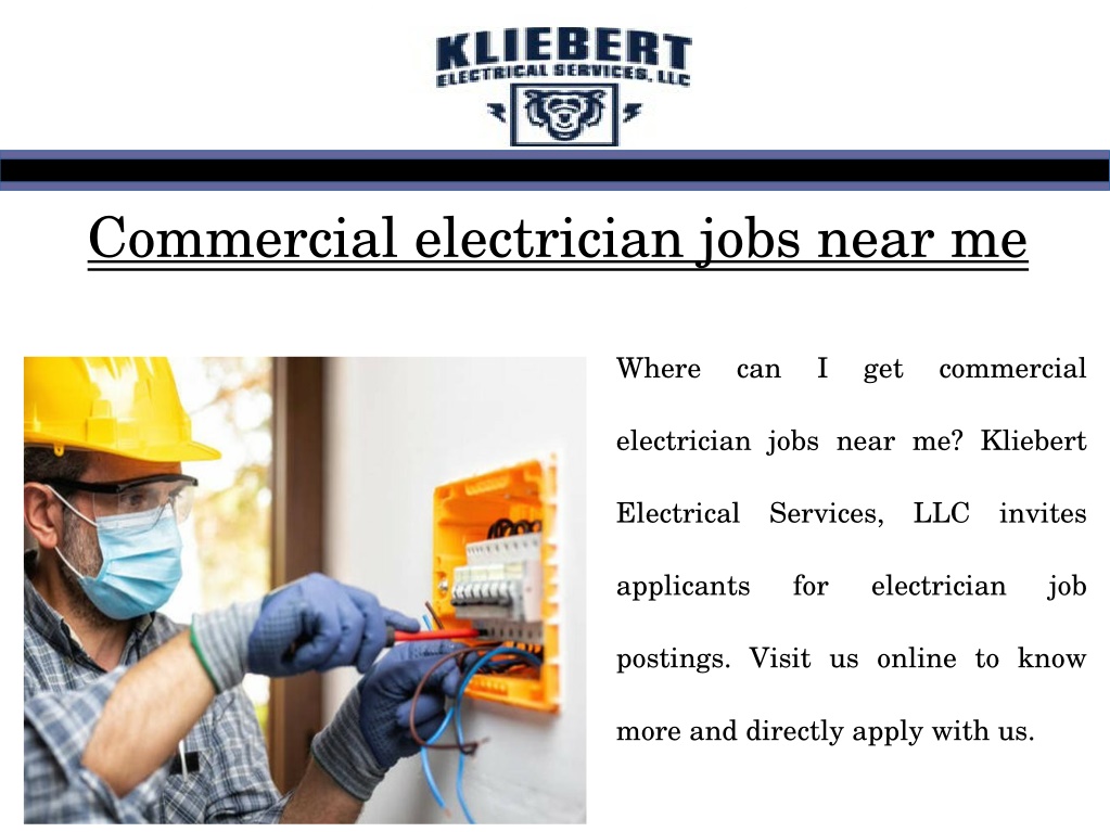 PPT electrician job baton rouge PowerPoint Presentation, free