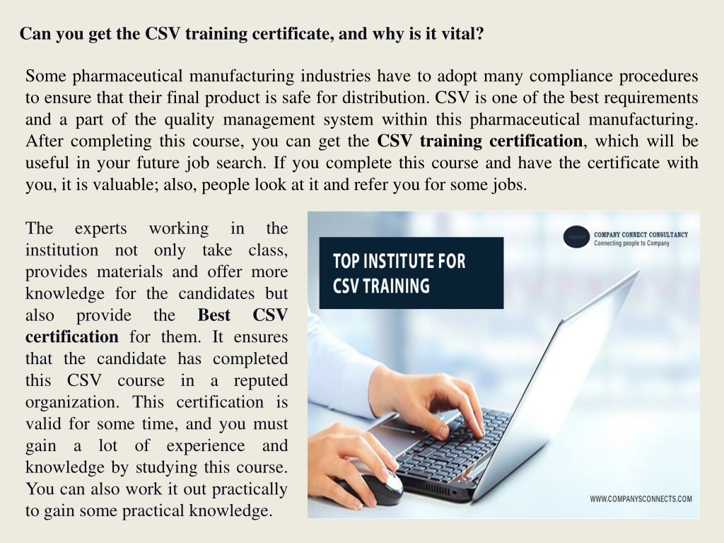 PPT - Choose a Great Course and Gain Valuable Certification PowerPoint ...
