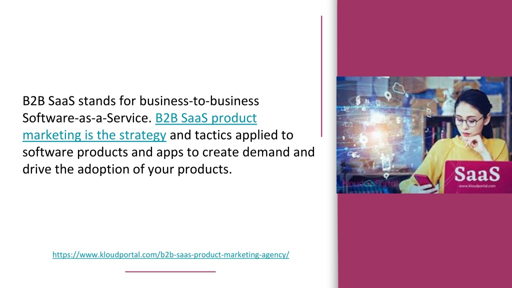 PPT - Best B2B SaaS Marketing Strategy | KloudPortal PowerPoint ...