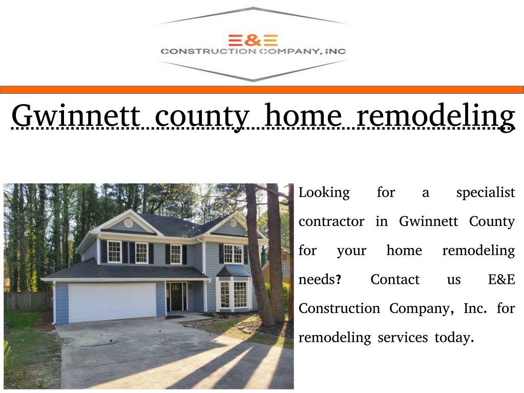 PPT - Gwinnett County Home Remodeling PowerPoint Presentation, Free ...