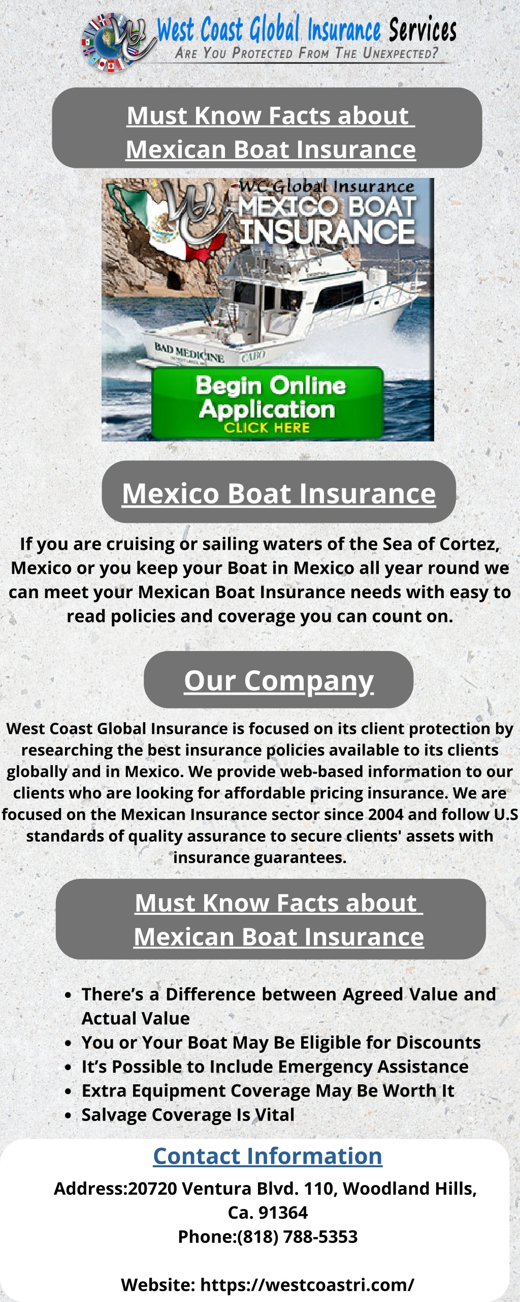 mexico yacht insurance