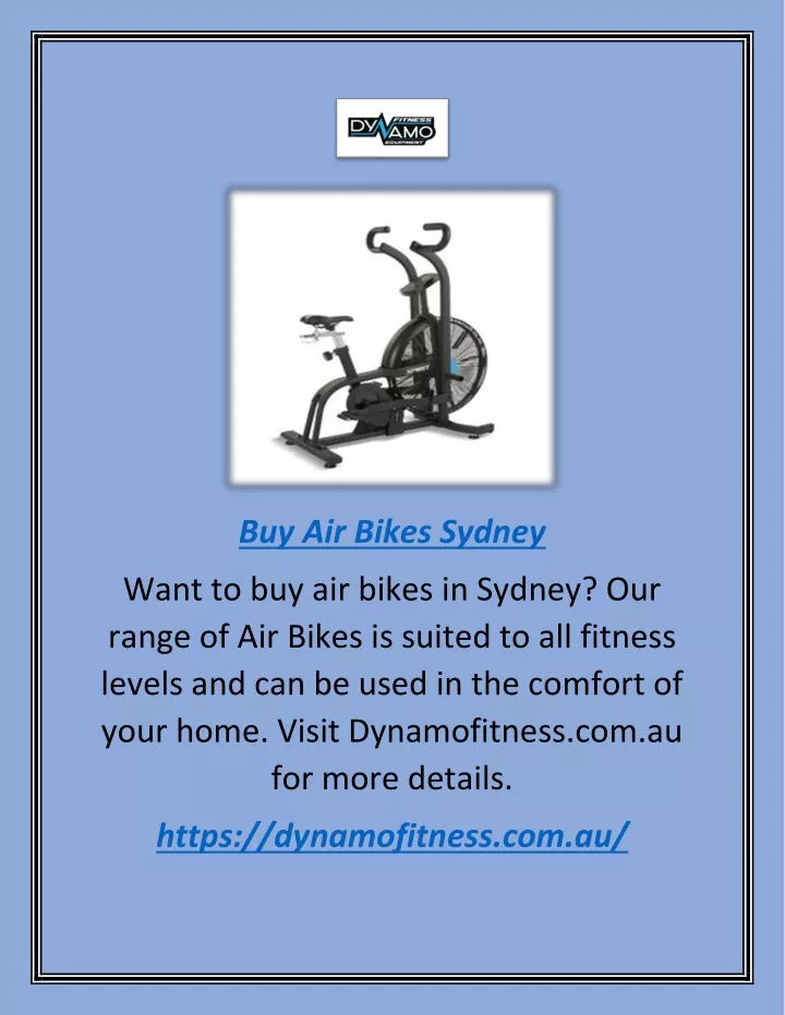 air bikes for sale uk