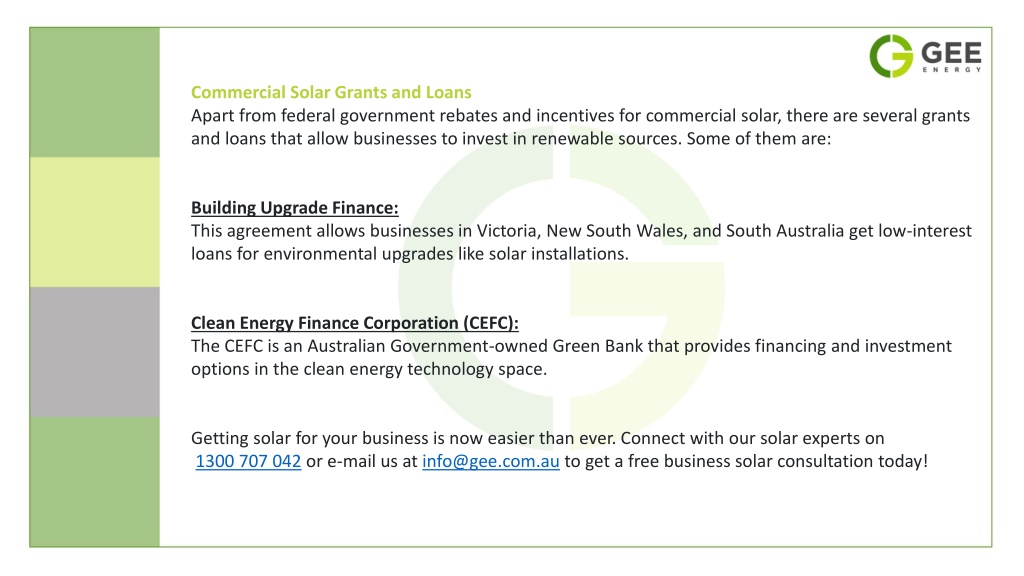 ppt-commercial-solar-rebates-incentives-and-grants-gee-energy