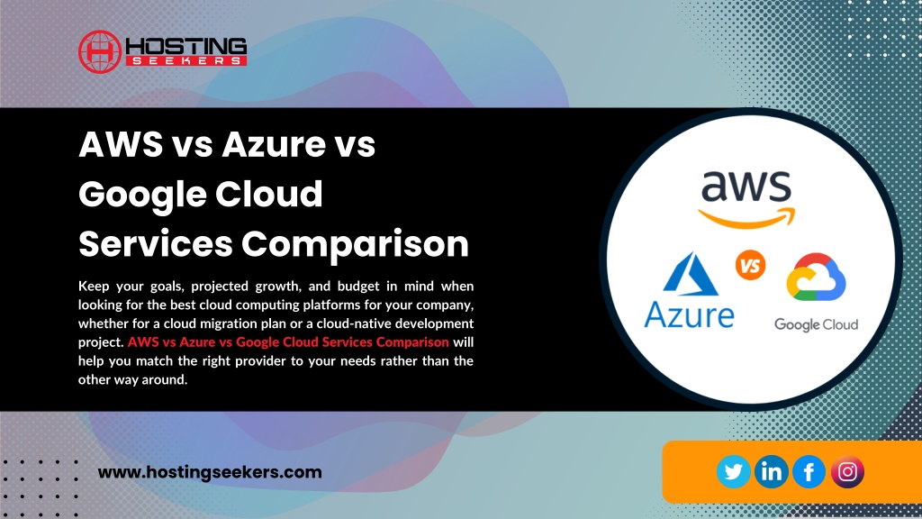 PPT - AWS vs Azure vs Google Cloud Services Comparison PowerPoint ...