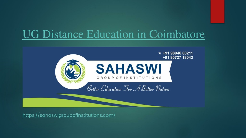 distance education ug courses in coimbatore