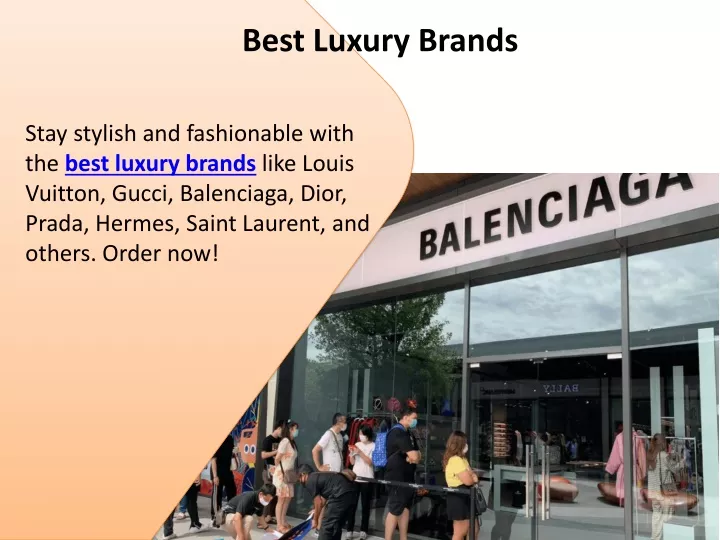 PPT Best Luxury Brands PowerPoint Presentation, free download ID