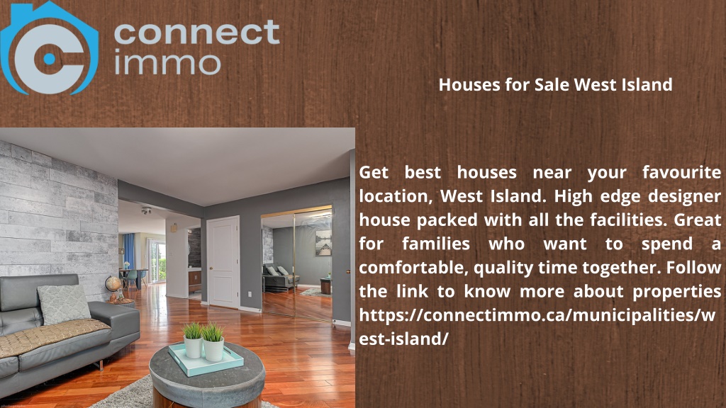 PPT Houses for Sale West Island PowerPoint Presentation, free