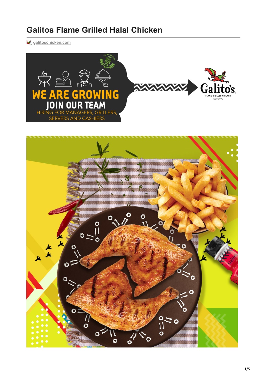 Halal grilled chicken outlet near me