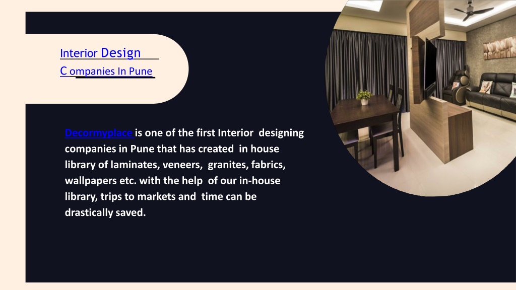 PPT decormy place ppt Best Interior Designers In Pune Interior