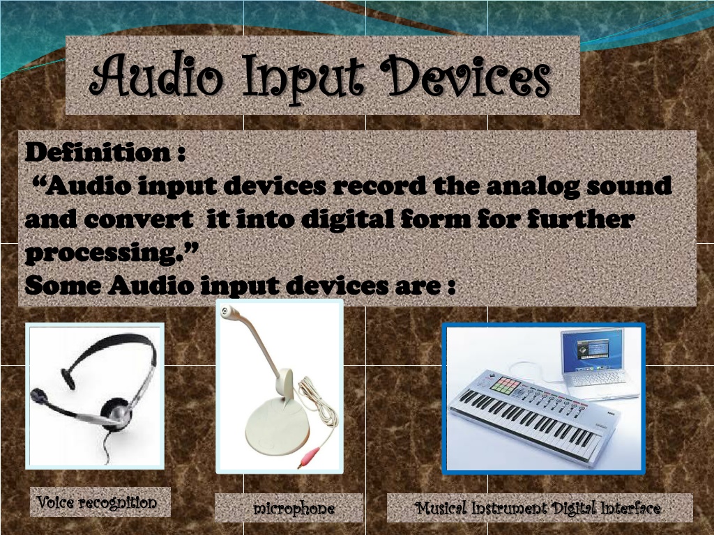 PPT - YCC INPUT AND OUTPUT DEVICE PowerPoint Presentation, free ...