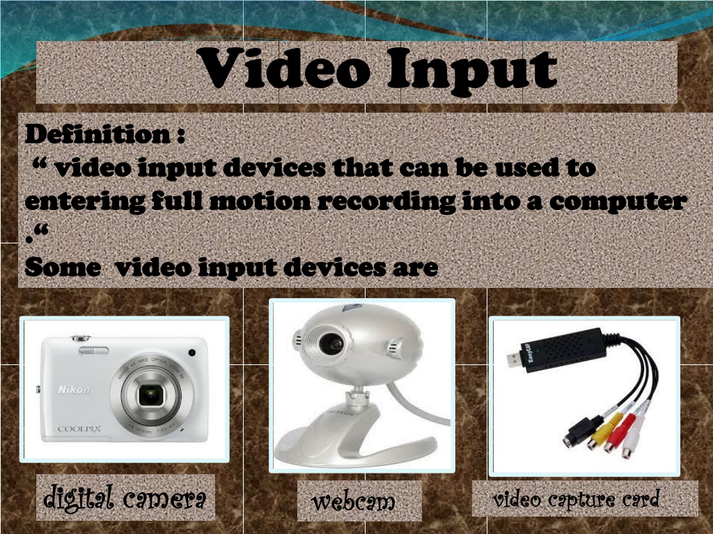 Ppt Ycc Input And Output Device Powerpoint Presentation Free