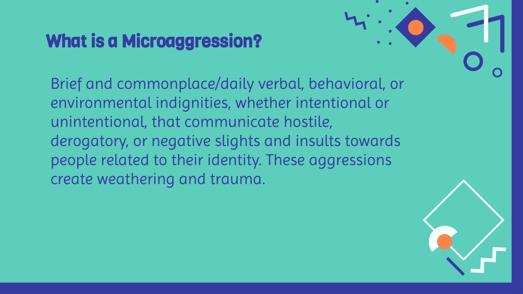 PPT - Microaggressions And How To Navigate Them? PowerPoint ...