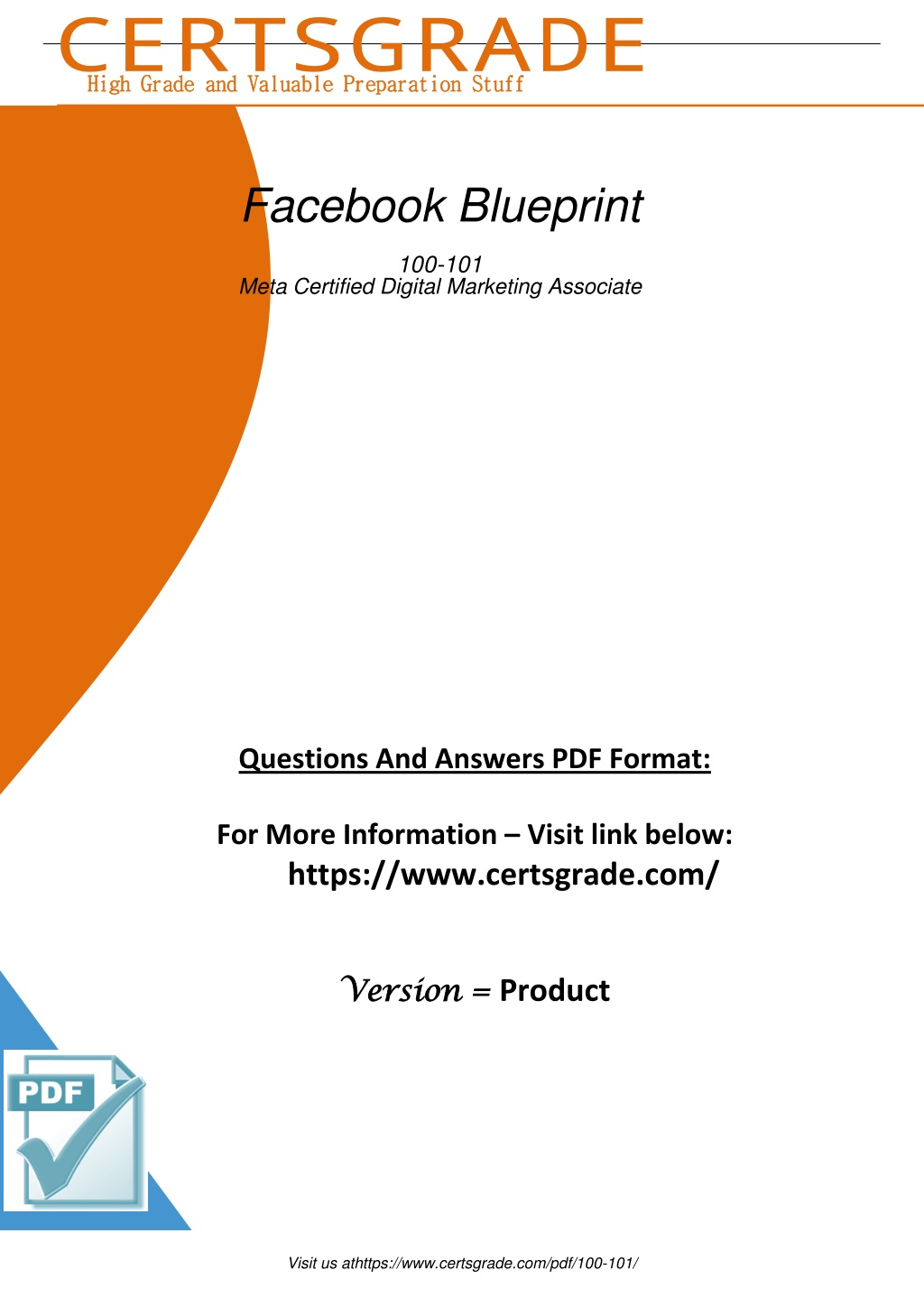 PPT - Least complex and Easiest Way To Pass Facebook Blueprint 100-101 