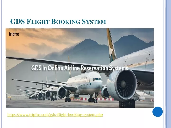 PPT - GDS Flight Booking System PowerPoint Presentation, free download ...