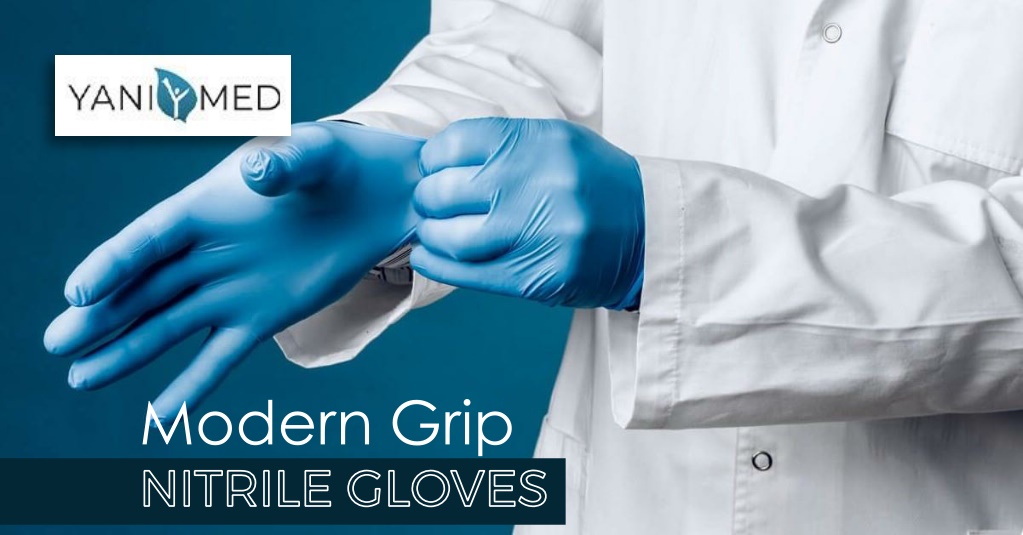 PPT Best Quality modern grip nitrile gloves PowerPoint Presentation