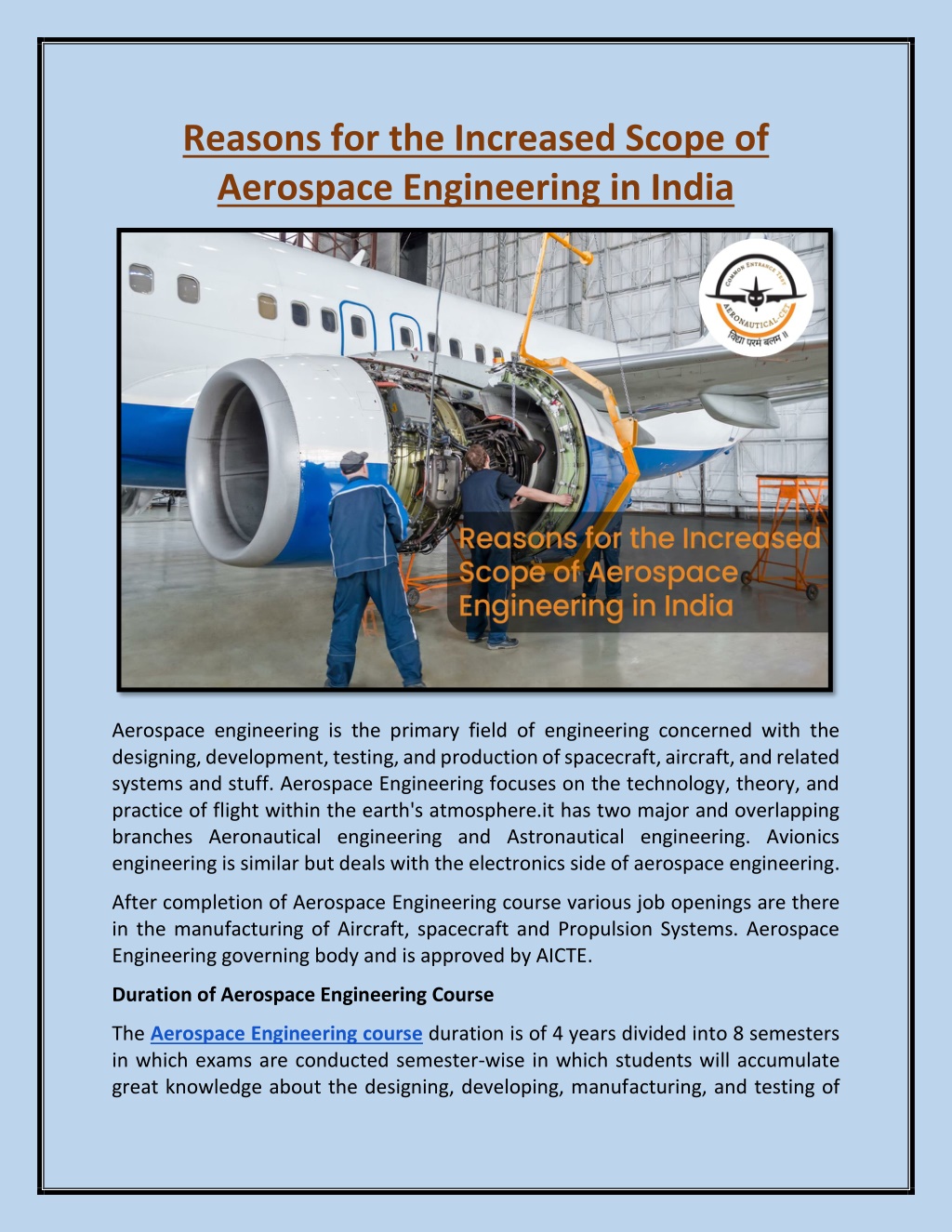 aerospace engineering thesis