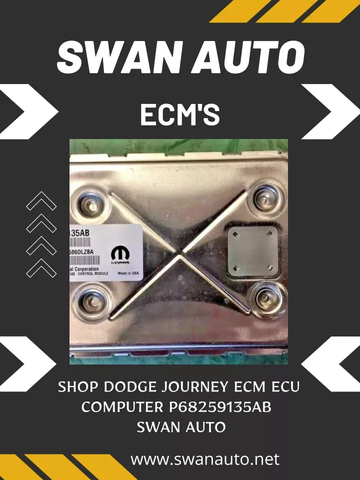 PPT Shop Dodge Journey ECM ECU Computer P68259135AB Swan Auto