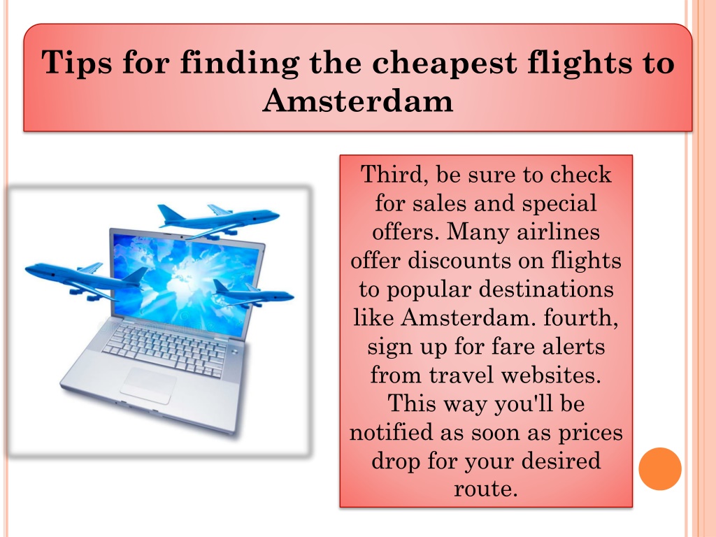 PPT Searching for a Cheap Flight To Amsterdam PowerPoint Presentation