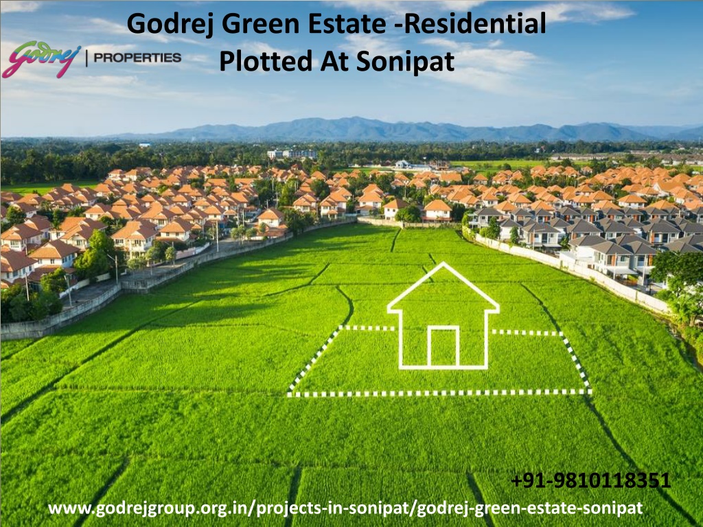 PPT - Godrej Green Estate –New Residential Plot At Sonipat PowerPoint ...