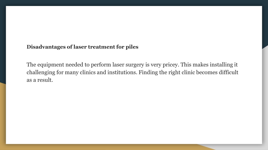 ppt-pros-and-cons-for-laser-treatment-for-piles-powerpoint