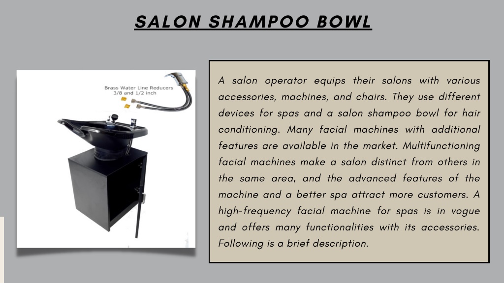 PPT Buy the Salon Shampoo Bowl At the Best Price PowerPoint