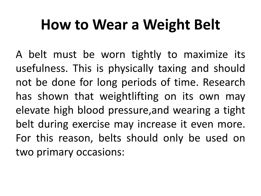 ppt-should-you-use-a-weight-belt-for-lifting-powerpoint-presentation