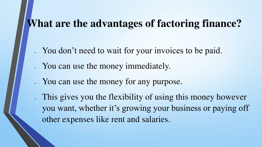 PPT - Factoring Finance PowerPoint Presentation, Free Download - ID ...