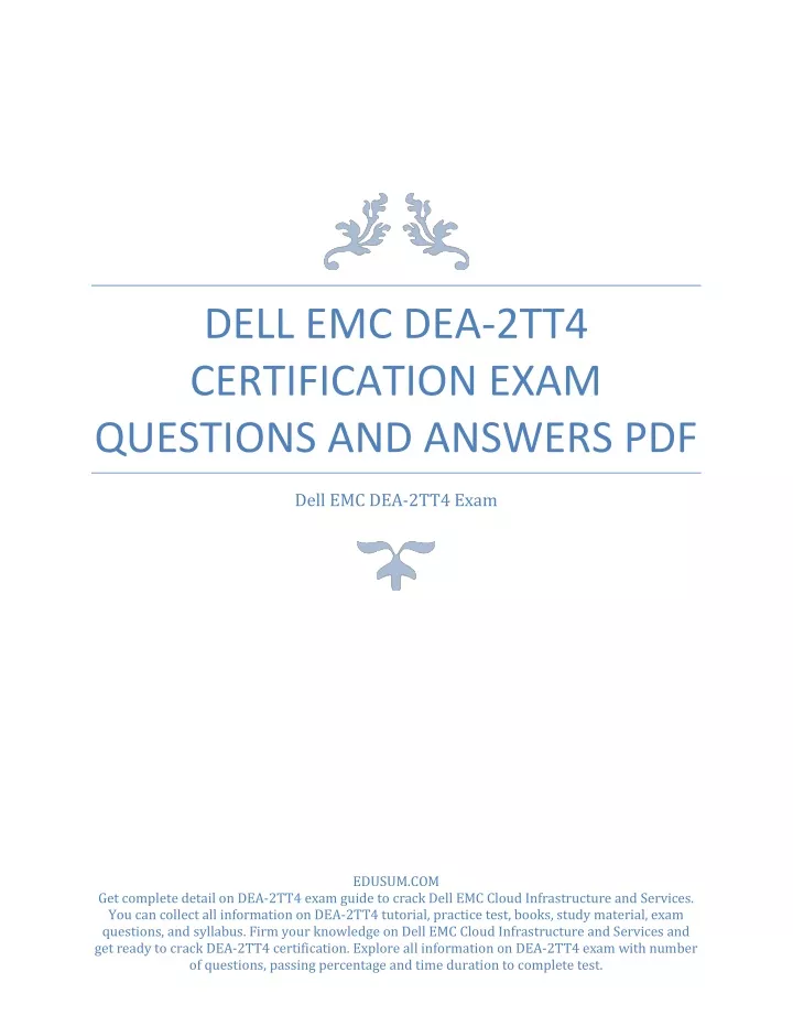 DEA-7TT2 Valid Test Sample