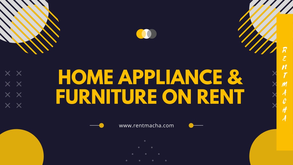 PPT Home Appliance & Furniture on Rent PowerPoint Presentation, free