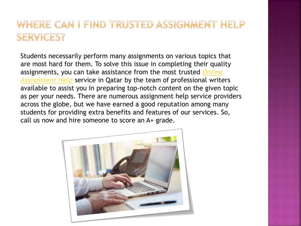 assignment help trusted