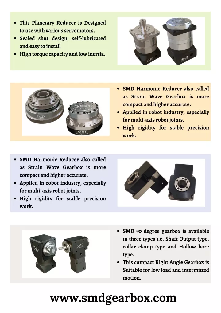 PPT - Zero Backlash Servo Gearbox Supplier | SMD Gearbox PowerPoint ...