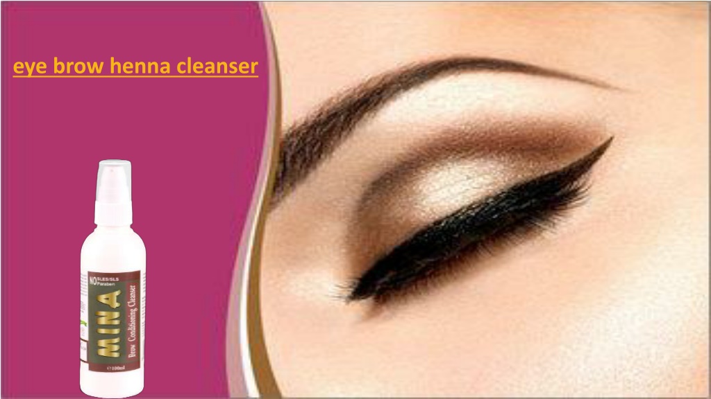 Ppt Mina Ibrow Henna Natural Eyebrow Henna Tint Powerpoint