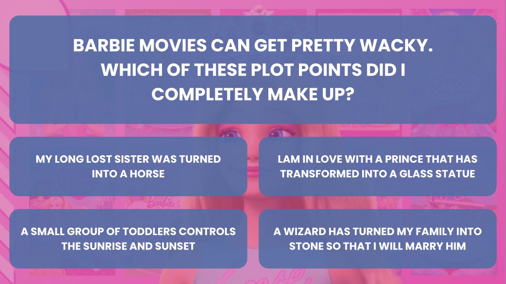 PPT - Barbie Movie Quiz: Can You Answer These Questions About Barbie ...