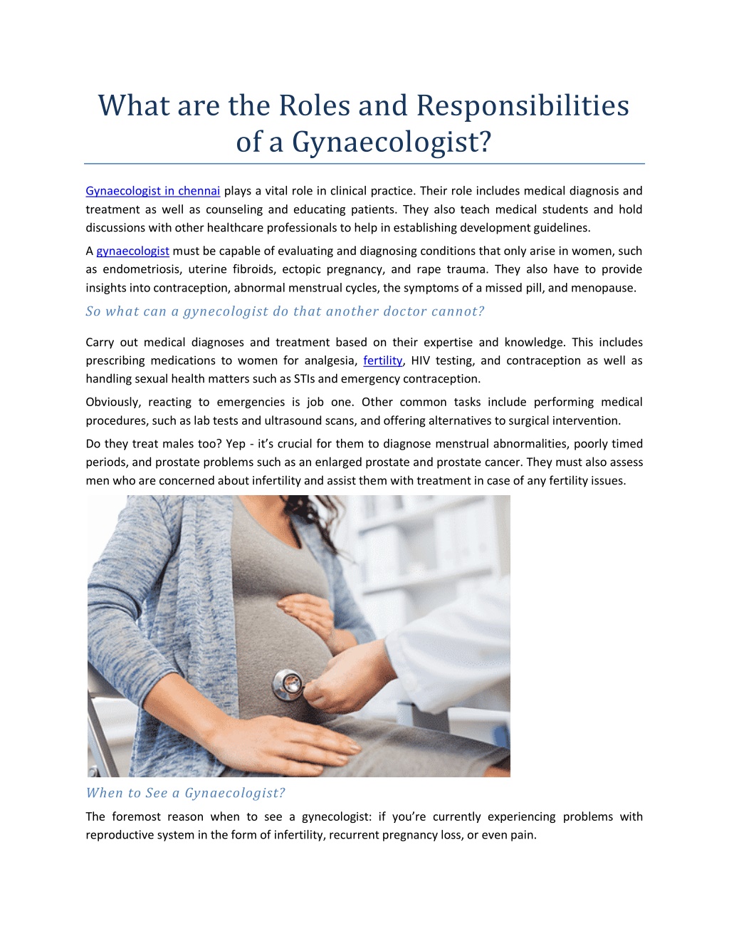 PPT Gynaecologist In Chennai Jaya Deva Fertility Center PowerPoint 