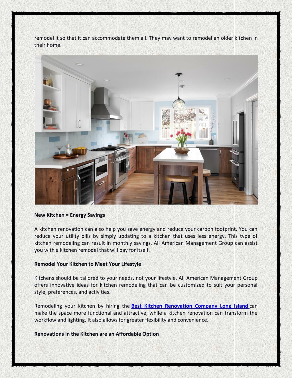 PPT - Reasons To Renovate Your Kitchen PowerPoint Presentation, free ...