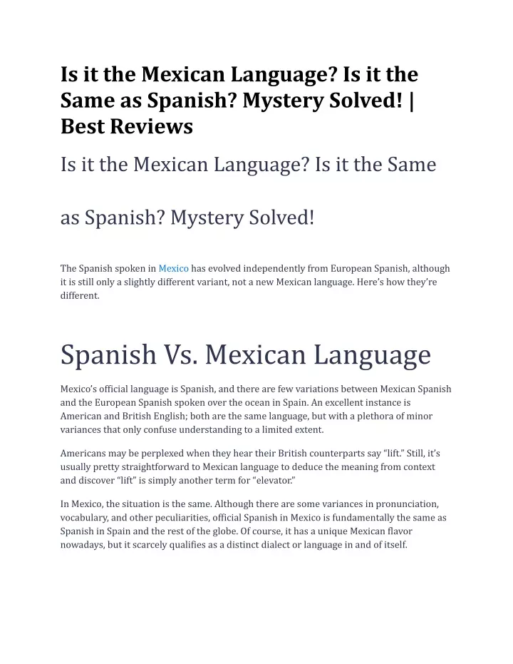 ppt-is-mexican-language-is-it-the-same-as-spanish-mystery-solved