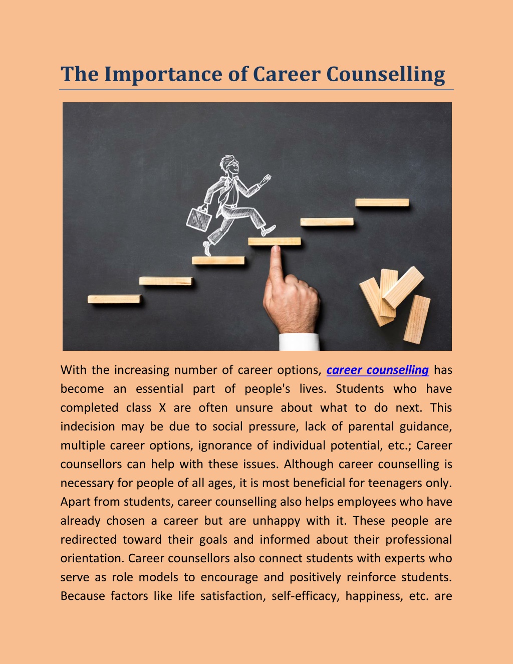 presentation on career counselling