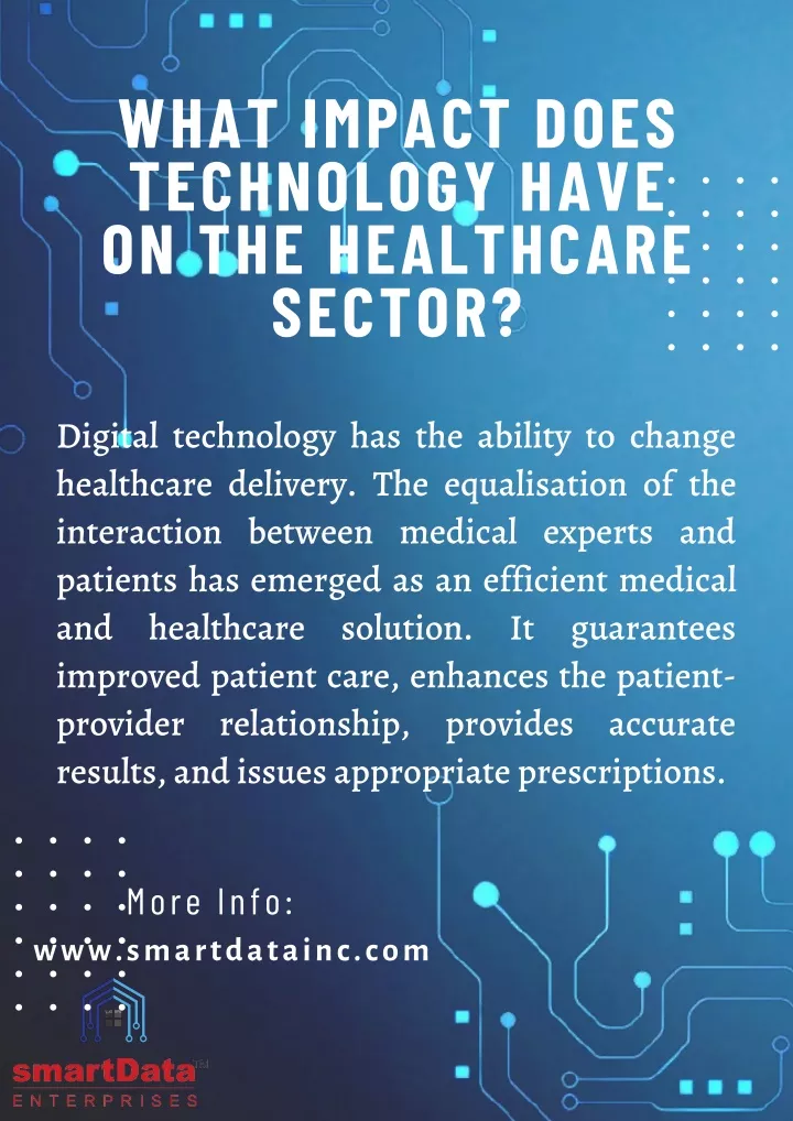 PPT - Impact Of Technology On Healthcare Sector PowerPoint Presentation ...