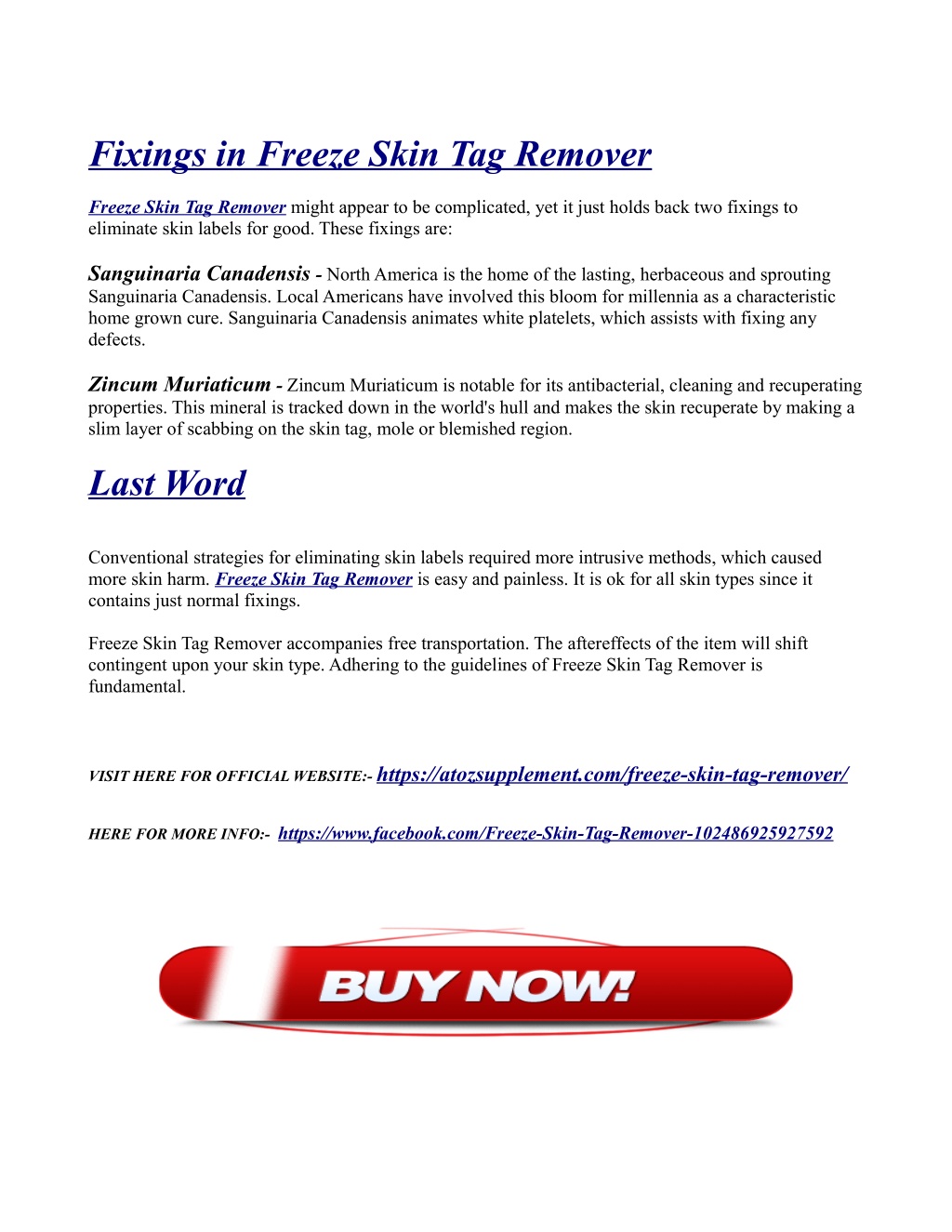 PPT - Freeze Skin Tag Remover Official] - 100% Legitimate PowerPoint ...