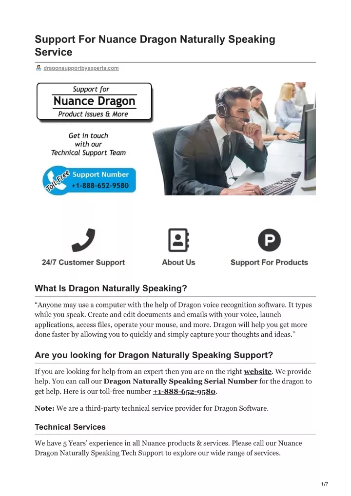 support help for nuance dragon naturally speaking software