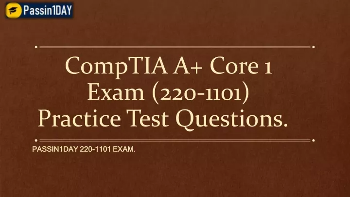 220-1101 Testantworten