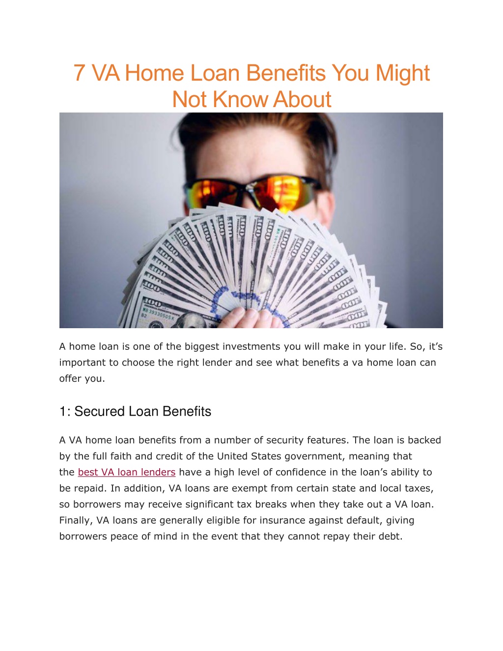 PPT - va home loan benefits PowerPoint Presentation, free download - ID