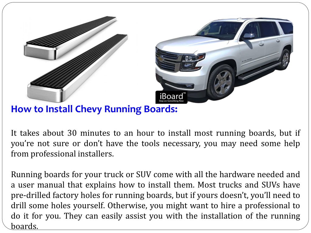 PPT How To Choose Running Boards For Your Chevy ? PowerPoint