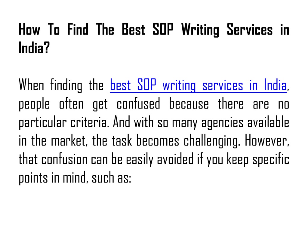 best sop writing services in hyderabad