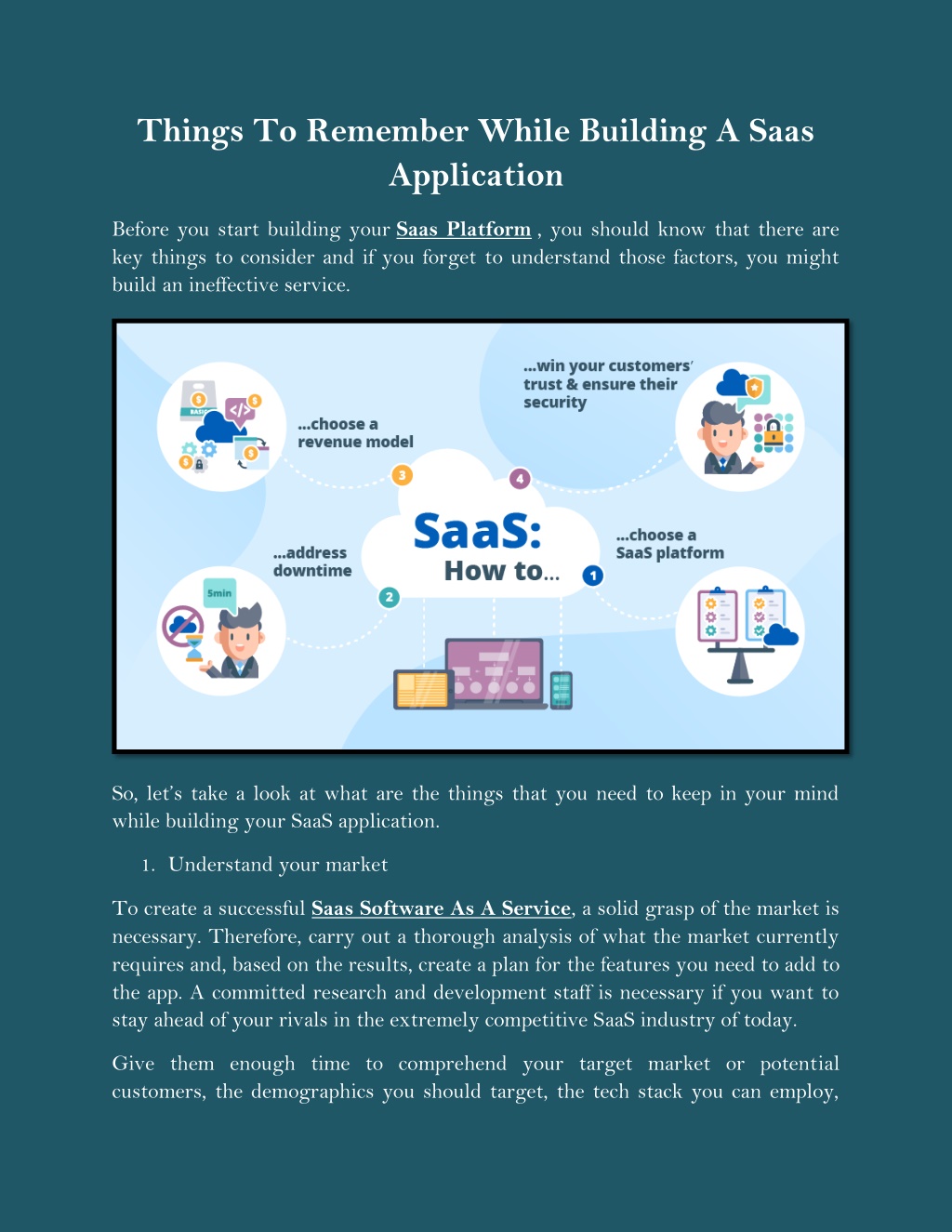 PPT - Things To Remember While Building A Saas Application PowerPoint ...