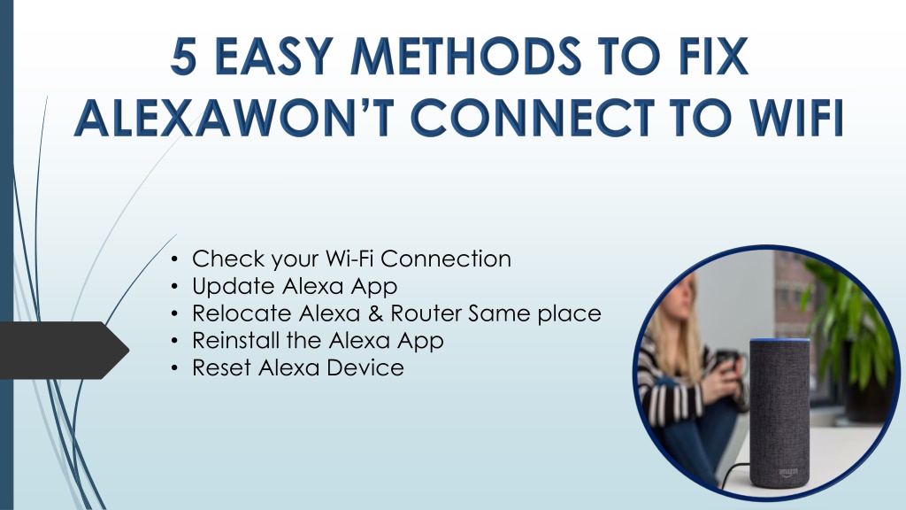PPT Why my Alexa not Connecting to Fix It PowerPoint