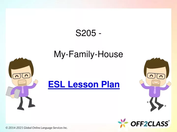 PPT - My Family House – Free ESL Lesson Plan PowerPoint Presentation ...