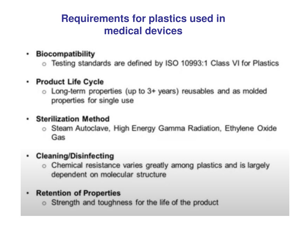 PPT Plastics in medical devices ppt PowerPoint Presentation, free