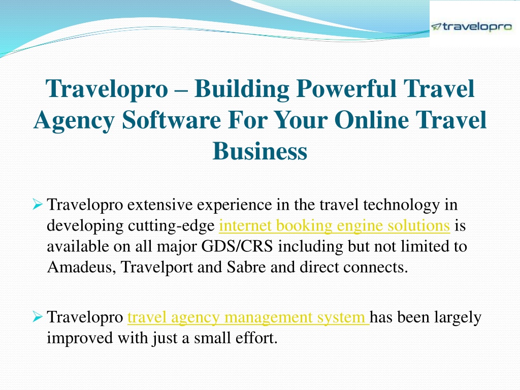 online travel agency explain