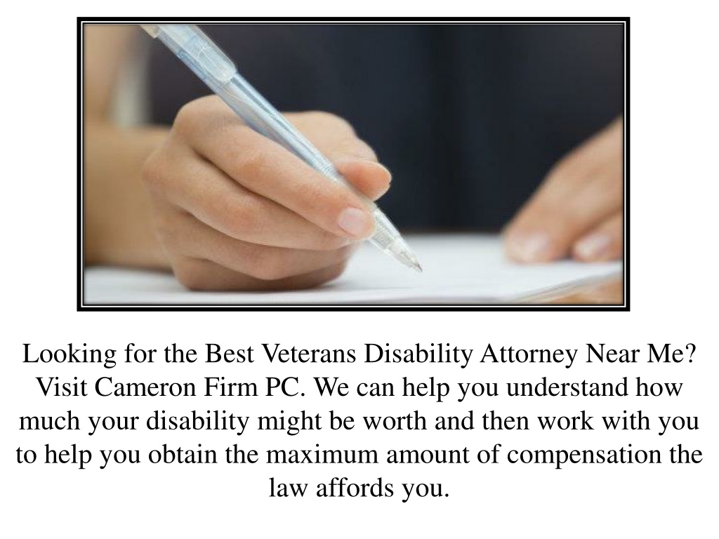 PPT - Best Veterans Disability Attorney Near Me PowerPoint Presentation ...